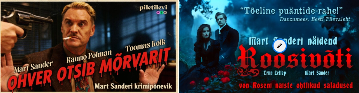 Mart Sanderi krimiteater toob suvisele kultuurikaardile Uue-Harmi mõisa